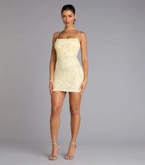 Dripping in Sparkle Sequin Beaded Mini Dress