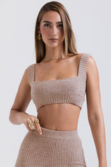 Adhara Barley Natural Wool Bralette - SALE