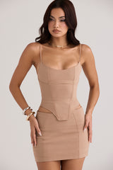 Flavia Beige Sculpting Corset