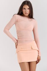 Cici Sorbet A-Line Mini Skirt