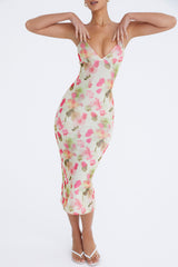 Mistress Rocks Floral Print Midi Dress - SALE