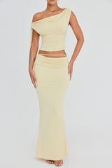 Mistress Rocks Creme Brûlée Maxi Skirt - SALE