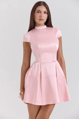 Saida Parisian Pink Backless Mini Dress - SALE