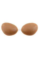 Silicon Front-Fastening Invisible Bra - Caramel