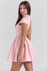 Saida Parisian Pink Backless Mini Dress - SALE