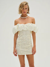 Snowflake Daisy Mini Dress