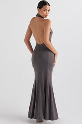 Juliette Shadow Halter Gown