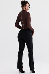 Georgina Cocoa Knitted Corset