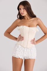 Estella White Broderie Anglais Bloomer Shorts