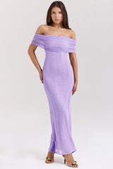Micah Orchid Ladder Knit Maxi Dress - SALE