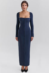 Corinthia Midnight BodyCon Maxi Dress - SALE