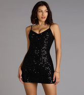 Noella Beaded V-Neck Mini Dress
