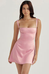 Kara Pink Quartz Mini Dress