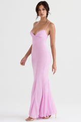 Loren Pink Maxi Dress