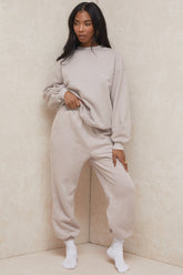 Sky Stone Fleece Back Jogging Trousers