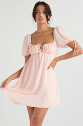 Princess Pink Quartz Mini Dress - SALE