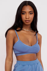 Evie Azure Bandage Bralette