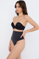 Sculpting High Waist Thong Ink