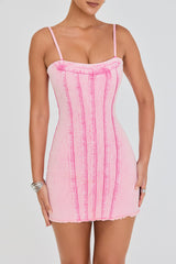 Mistress Rocks Candy Floss Denim Mini Dress - SALE