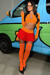 Jinkies Top - Orange