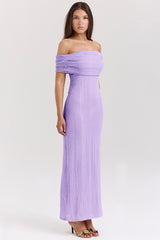 Micah Orchid Ladder Knit Maxi Dress - SALE