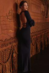 Christiane Midnight Blue Maxi Dress