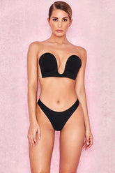 Micromodal Seamless Thong - Black