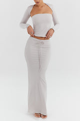 Mistress Rocks Smoke Maxi Skirt - SALE
