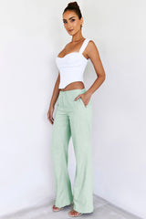 LocaleMistress Rocks Sage Trousers - SALE