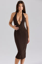 The Birthday Chocolat Midi Bandage Dress