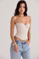 Shanna Oyster Underwired Corset