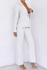 CascadeMistress Rocks Beige Loose Fit Trousers - SALE