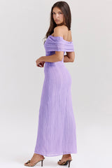 Micah Orchid Ladder Knit Maxi Dress - SALE