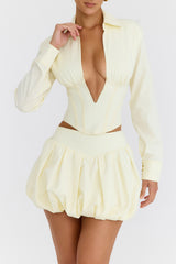 Mistress Rocks Vanilla Puff Ball Skirt - SALE