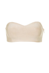 Naked Beige Bandage Strapless Bra