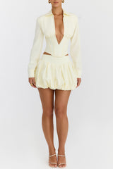 Mistress Rocks Vanilla Puff Ball Skirt - SALE