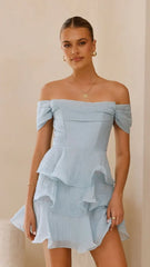 Lanelle Mini Dress - Blue