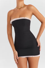 Mistress Rocks Black Strapless Mini Dress - SALE
