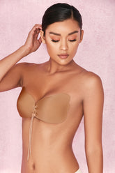 Ultra Push Up Invisible Bra - Caramel