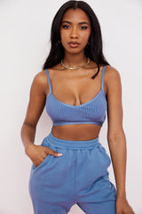 Evie Azure Bandage Bralette
