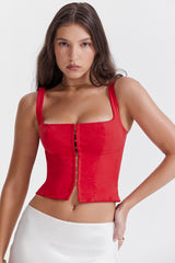 Pia Cherry Corset