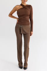 Mistress Rocks Earth Skirt Panel Trousers - SALE