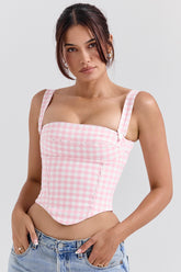 Lottie Strawberry Shortcake Gingham Corset
