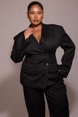 Hudson Black Hourglass Blazer