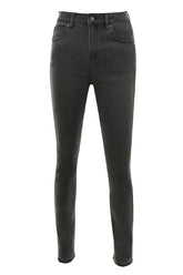 Greer Faded Wash Black Skinny Jeans
