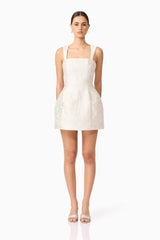 Galadirel Mini Dress in White
