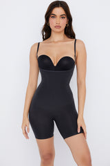 Mid Thigh Sculpting Bodysuit Ink