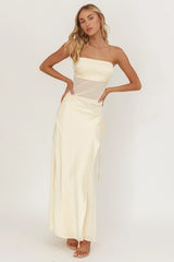 Jerica Wrap Front Maxi Skirt Butter