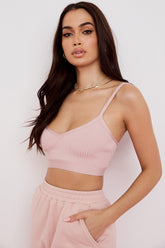 Evie Blush Bandage Bralette