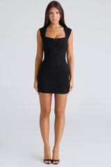 The Mini Black Skirt With Built-In Shorts